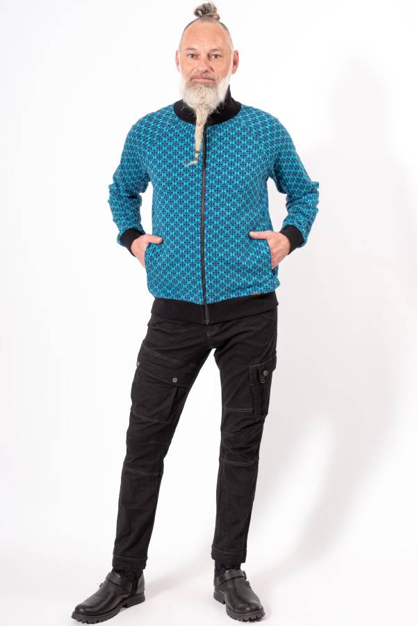 Jacke James aus Bio Interlock Jacquard