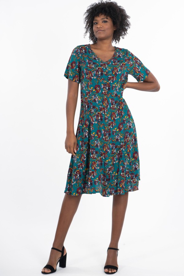 Abito DILLA in viscosa (Lenzing™ Ecovero™)