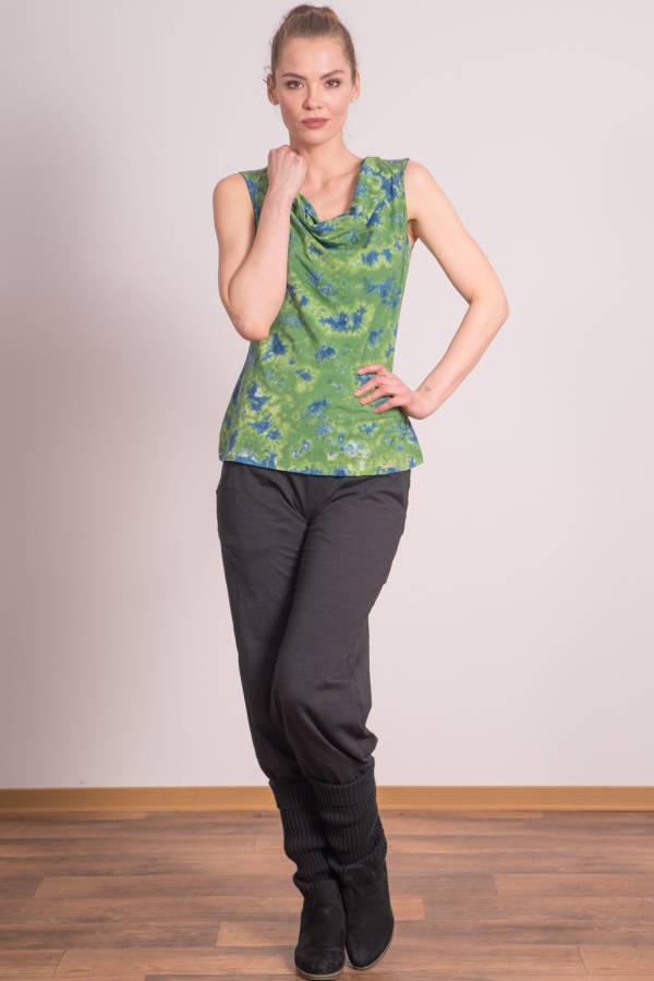 Top Talia aus Bio Batik Jersey