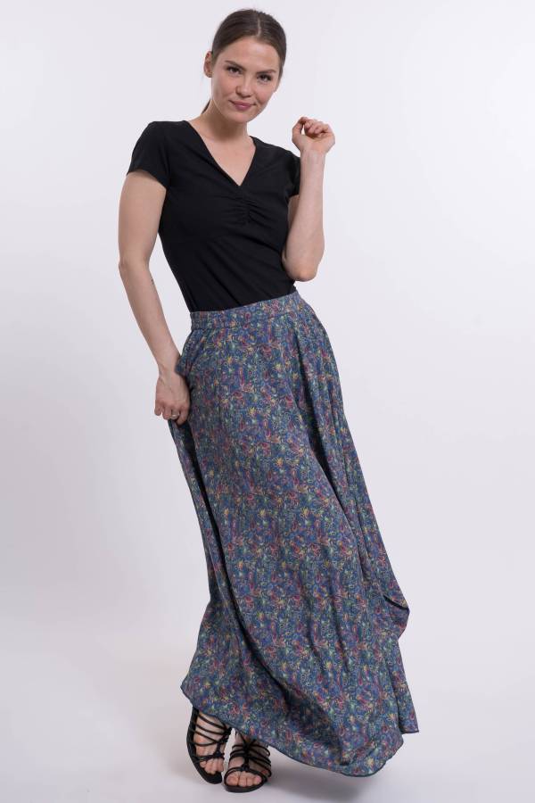 Pantaloni Hadice in viscosa (Lenzing™ Ecovero™)