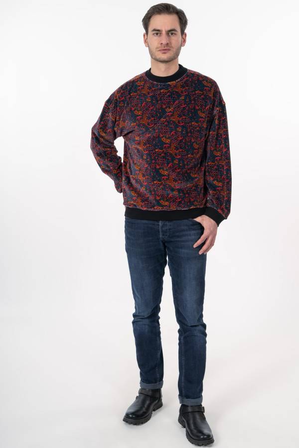 PAULUS SWEATER IN ORGANIC GOTS VELVET