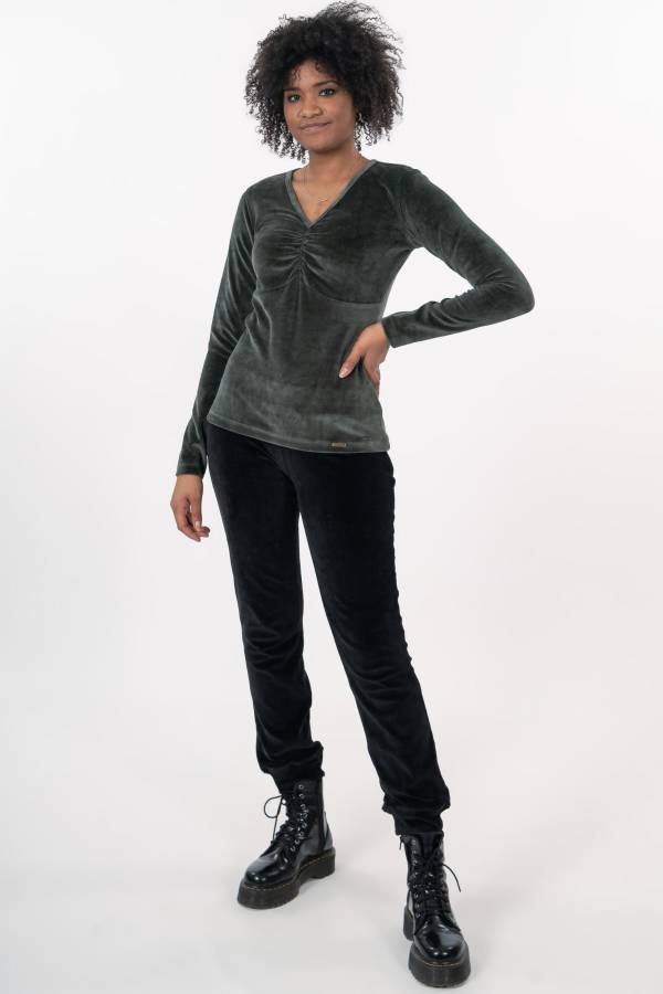 SWEATER PANGA FROM ORGANIC GOTS VELVET