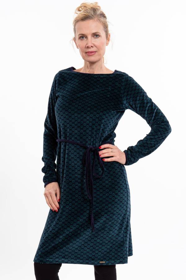 Abito Daga in velluto biologico GOTS