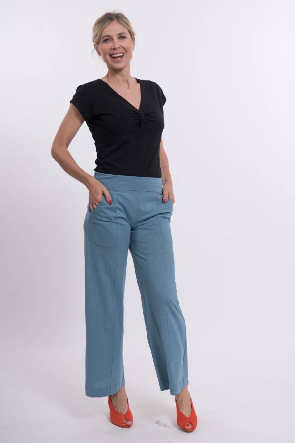 Pantaloni Hedda in jersey biologico GOTS