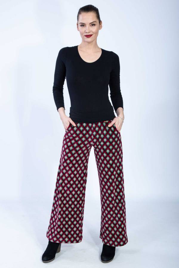 Hose Hedda aus Bio Samt