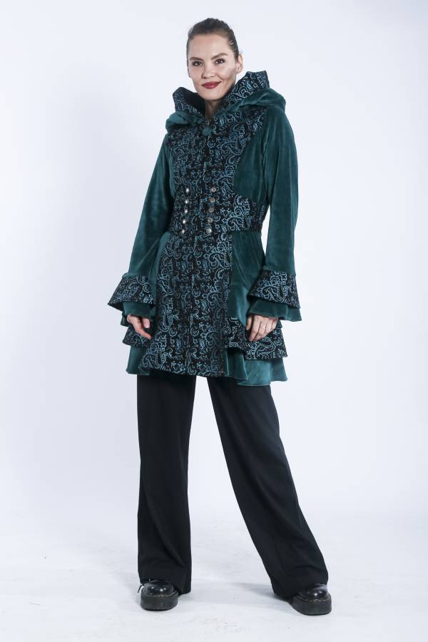 Mantel Madonna aus Brokat
