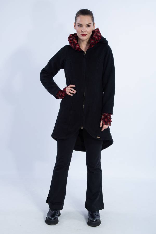 Malia coat made from recycled wool