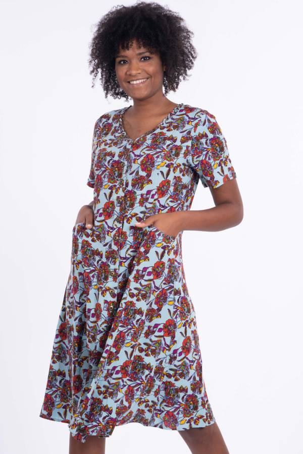 Kleid DILLA aus Viskose