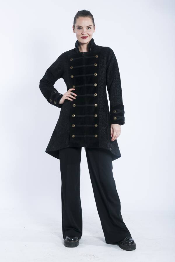 Mantel aus Brokat | Morgana