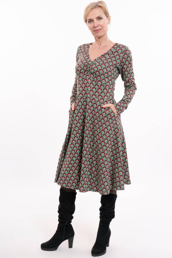 Kleid Dorsa aus Bio Interlock Jacquard