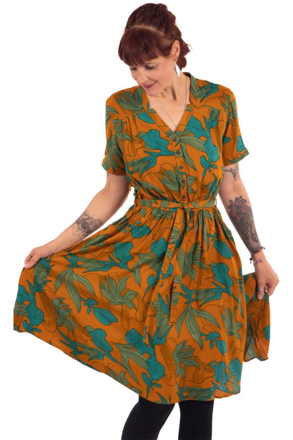 Vestito Dorisa in viscosa Lenzing™ Ecovero