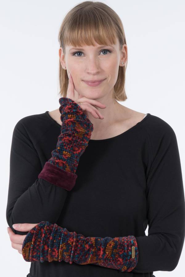 REVERSIBLE VELVET CUFFS