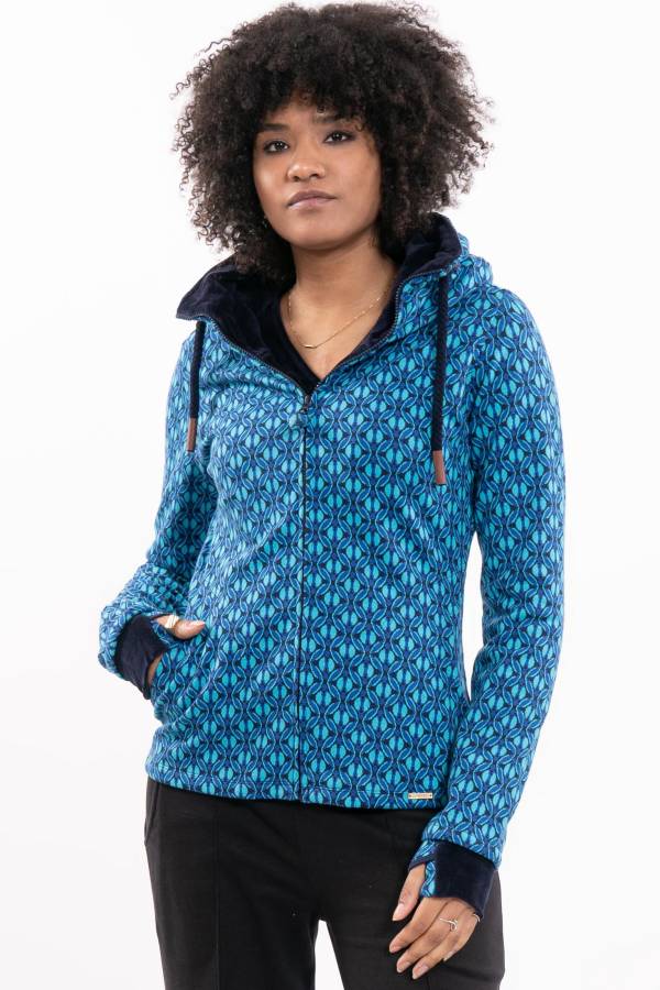 Giacca Jessy in jacquard interlock organico GOTS