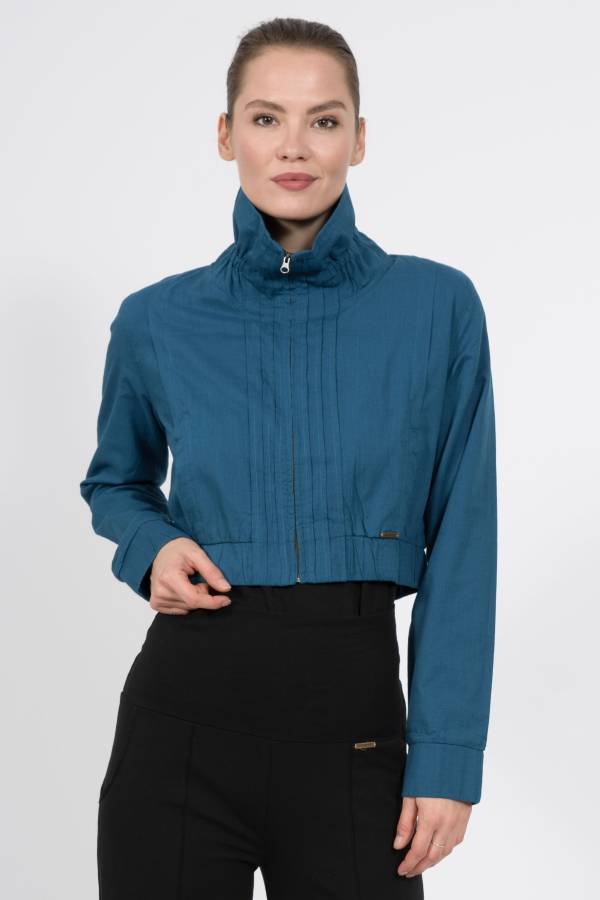 Jacke Jona aus Bio Slub Cotton