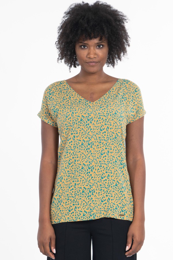 T-Shirt Tomoko aus Viskose