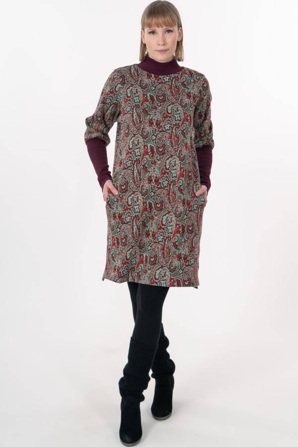 CLOTH DENISE FROM BIO GOTS INTERLOCK JAQUARD