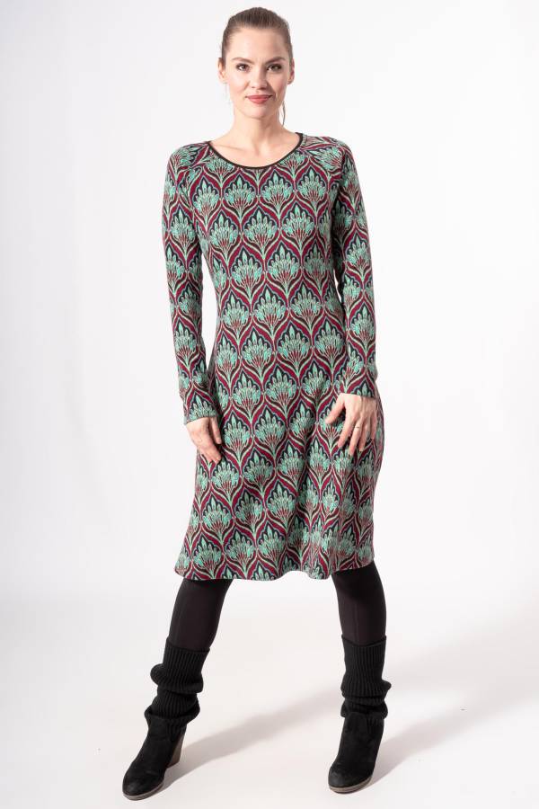 Kleid Dorsa aus Bio Interlock Jacquard