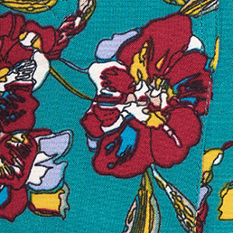 4203-P.BLUE HIBISCUS