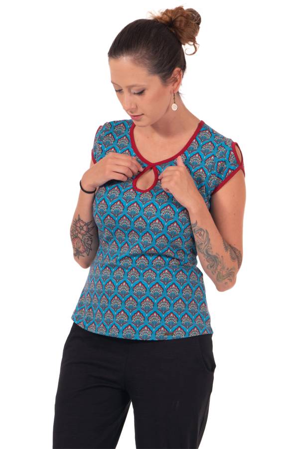 T-SHIRT TIZIANA FROM GOTS ORGANIC JERSEY