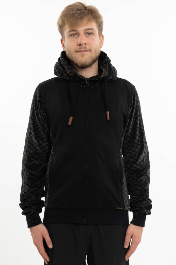 Giacca Jason in Interlock Jacquard organico