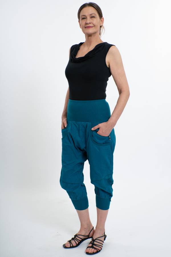 Hose HIRA aus Bio Baumwolle Slub