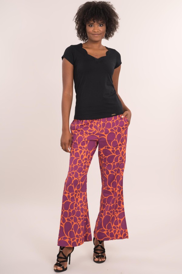 ORGANIC GOTS COTTON SLUB PANTS LONDON