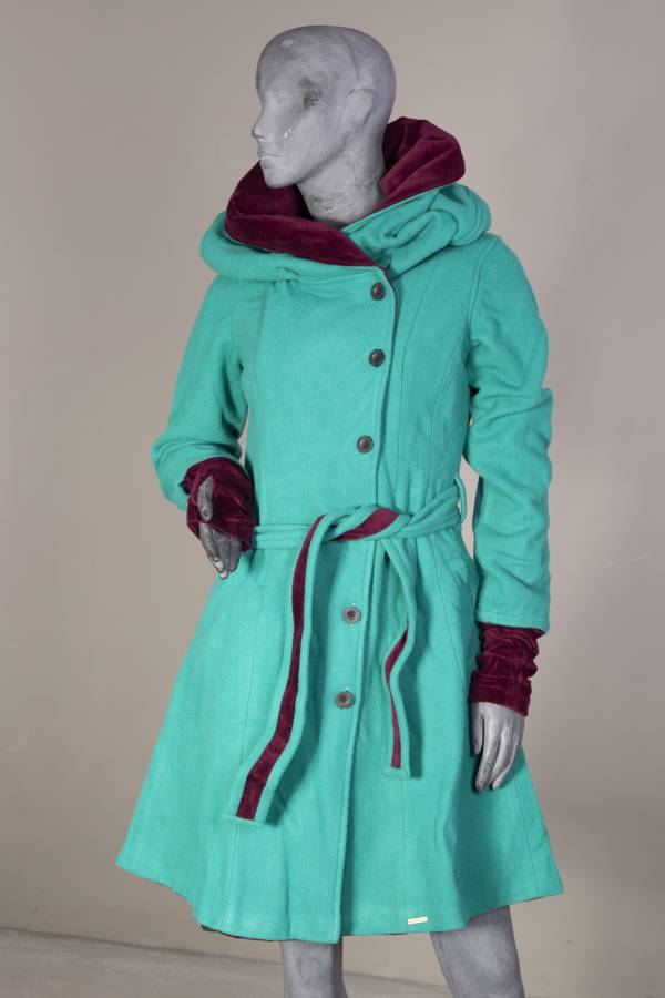 Mantel aus recycelter Wolle | Mara