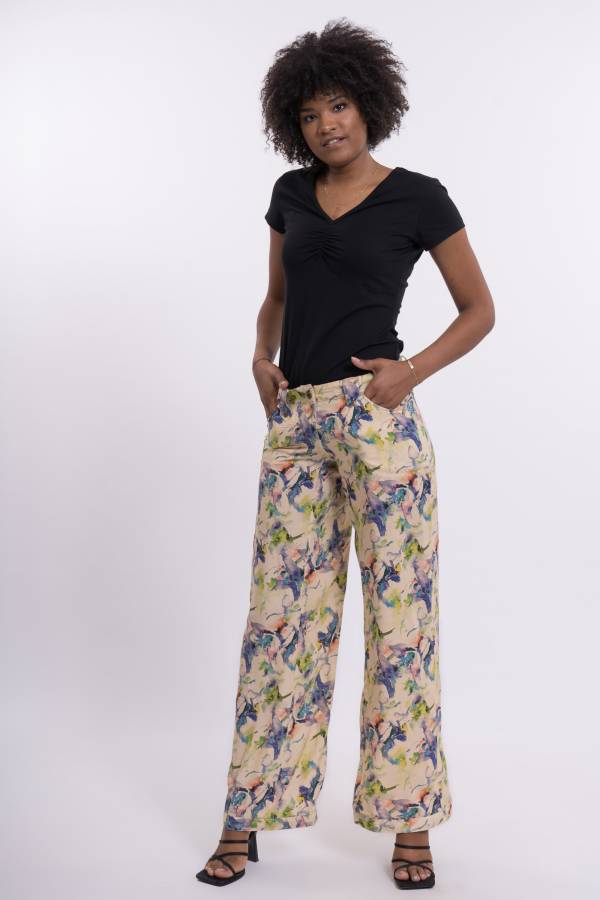 Hose Parisa aus Viskose