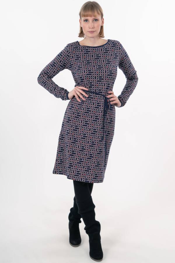 Kleid Daga aus Bio Interlock Jacquard