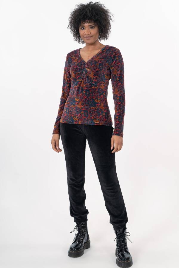 Pullover Panga aus Bio Samt