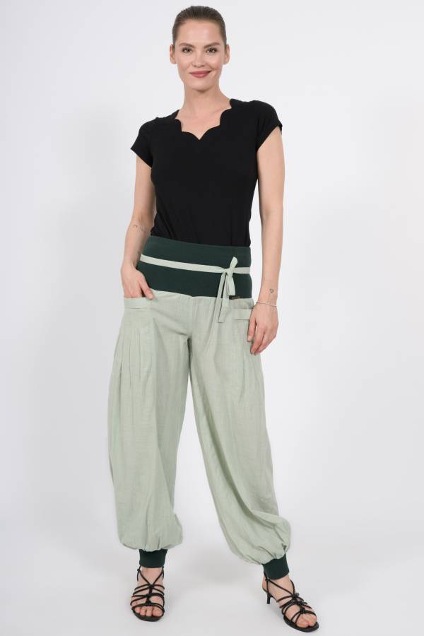 Hose Panchito aus Bio Slub Cotton