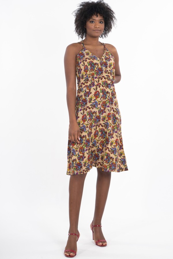 DRESS DONATELLA IN VISCOSE (LENZING™ ECOVERO™)