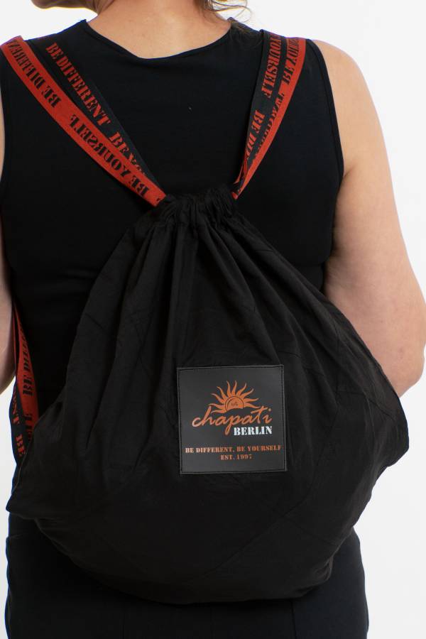 UPCYCLING BAG BACKPACK COTTON SLUB