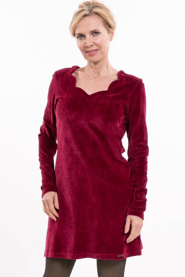 Kleid Klara aus Bio Samt