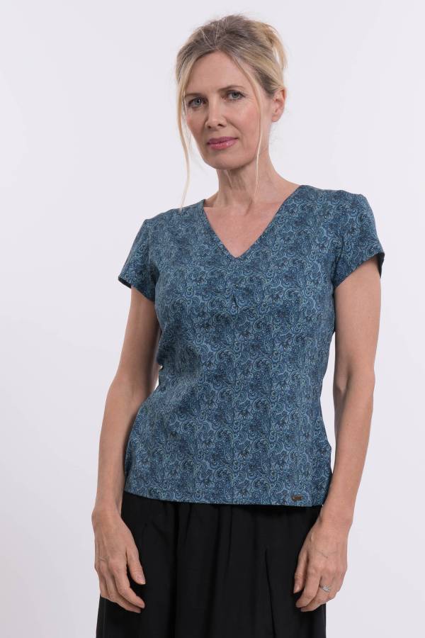 T-Shirt Topaz aus Bio Jersey