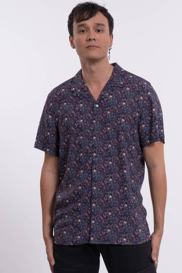 Camicia Timo in viscosa (Lenzing™ Ecovero™)