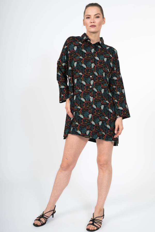 Abito Dobrila in viscosa (Lenzing™ Ecovero™)