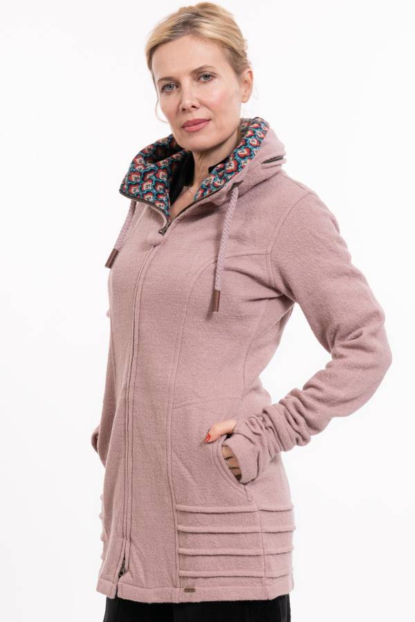 Merinomantel mit Kapuze | Manzana