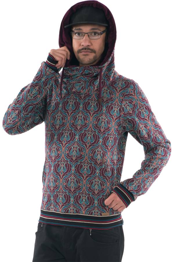 SWEATER PAUL IN ORGANIC JERSEY INTERLOCK JACQUARD