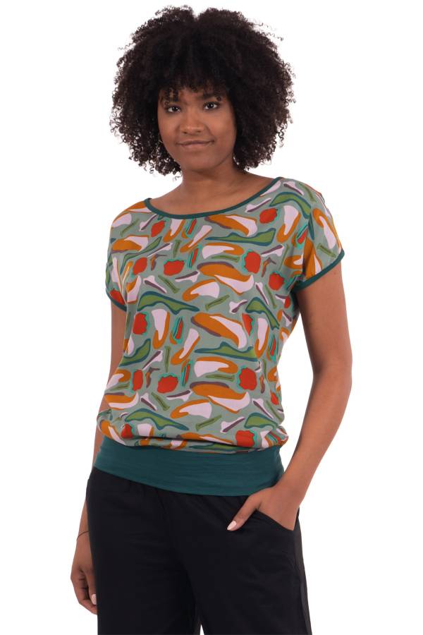 Maglietta Taranee in viscosa Lenzing™ Ecovero