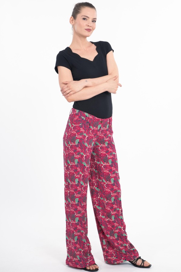 PANTS PARISA IN VISCOSE (LENZING™ ECOVERO™)