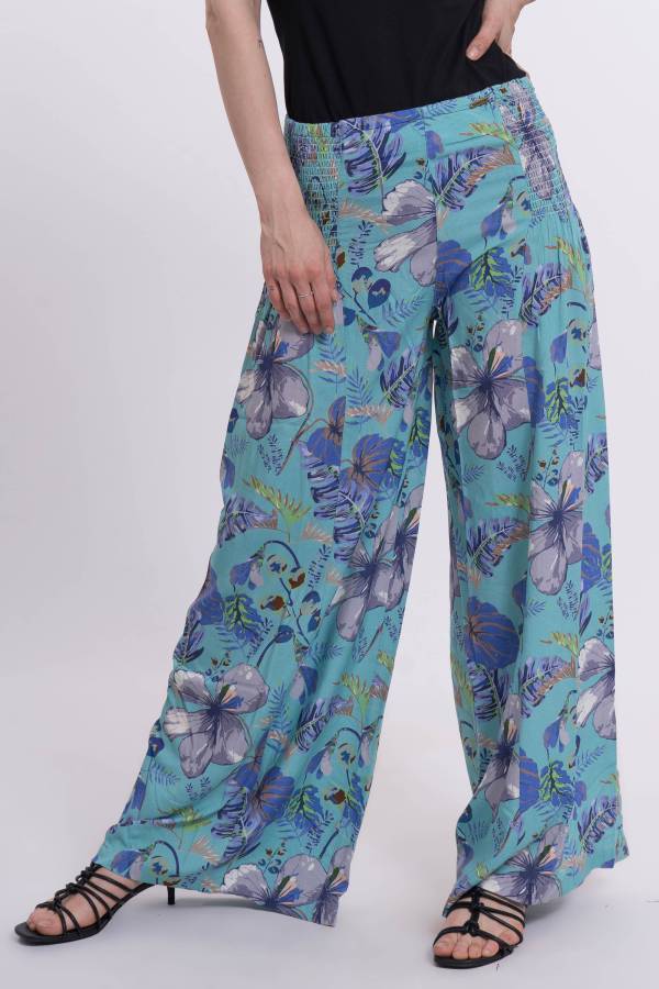 Pantaloni Hula in viscosa (Lenzing™ Ecovero™)