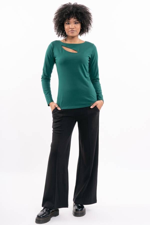 Langarmshirt Paleau aus Bio Jersey