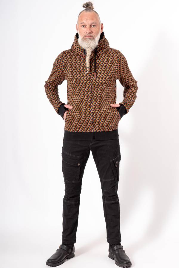 Giacca Jason in jacquard interlock organico GOTS