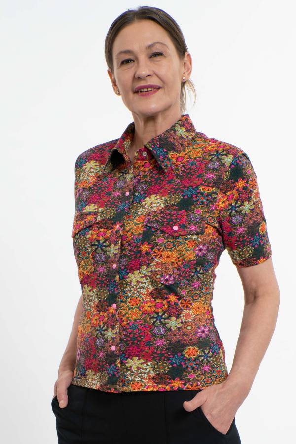 Bluse Kacie aus Bio Jersey