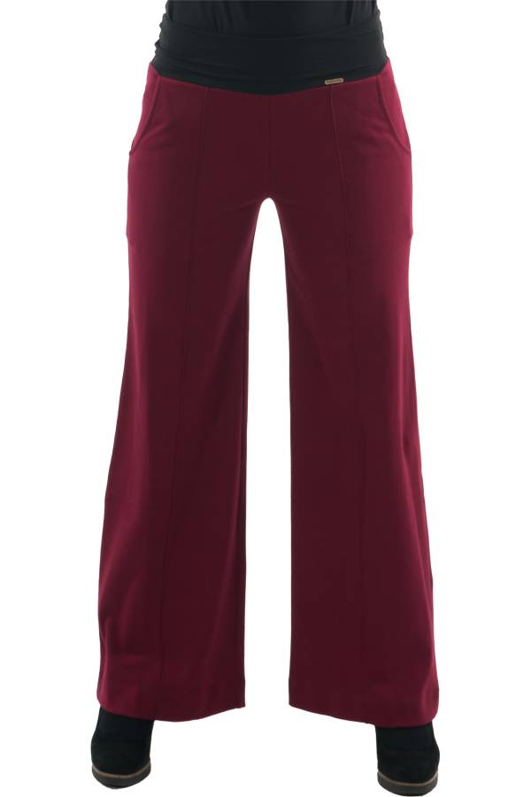 Pantaloni Hedda in interlock biologico GOTS