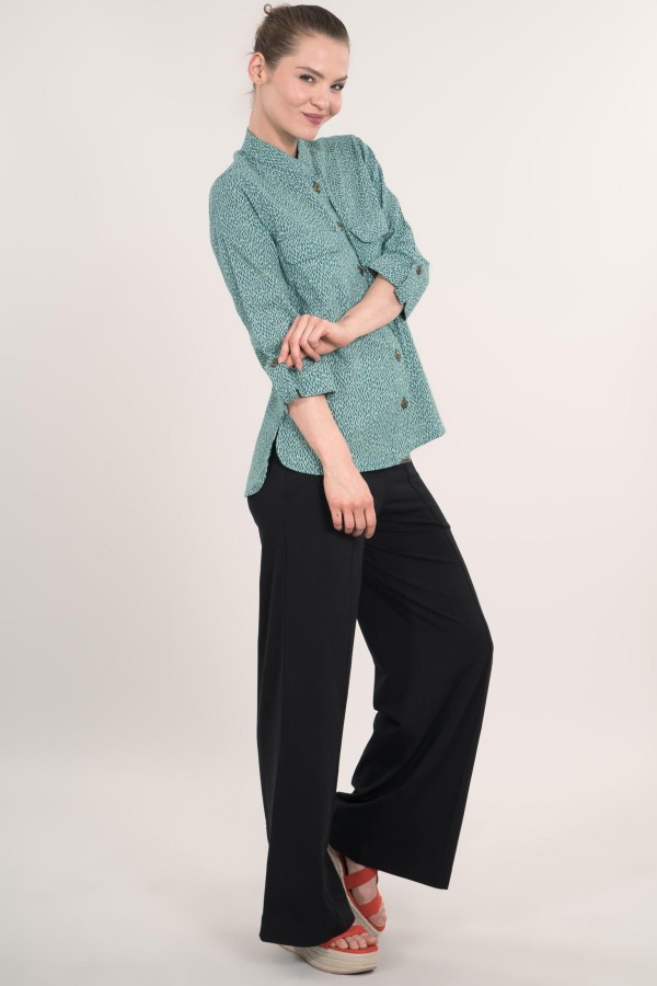 Camicetta Tabea in cotone organico GOTS slub