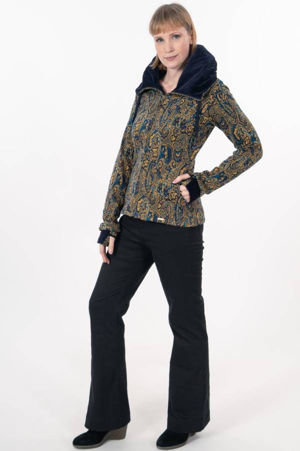 Jacke Jessy aus Bio Interlock Jacquard