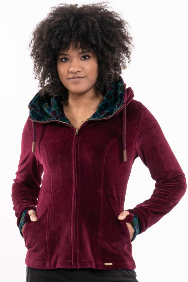 Jacke Jessy aus Bio Samt