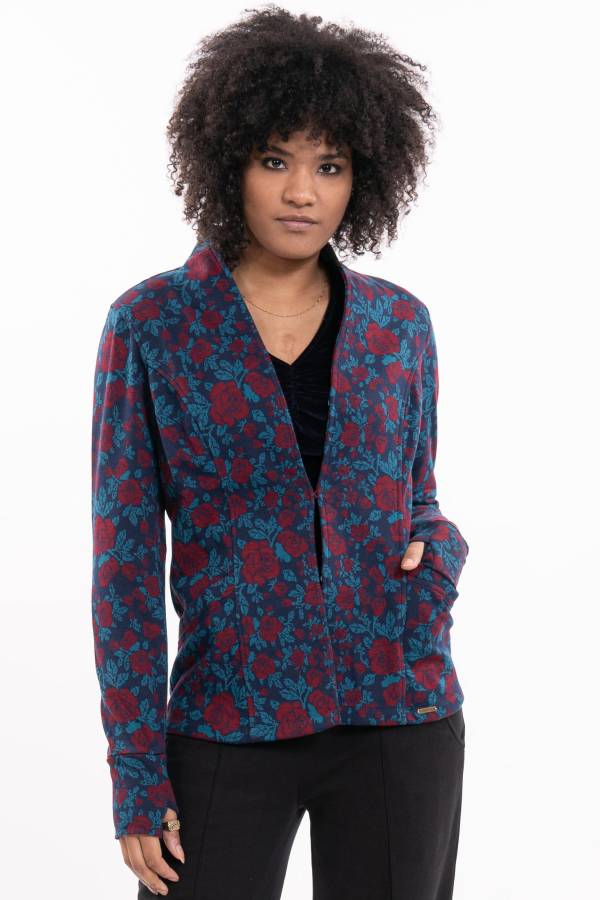 Giacca Joffis in jacquard interlock organico GOTS